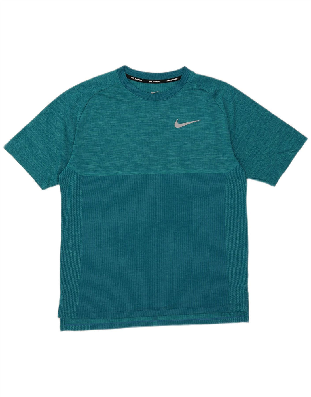 Nike Homme Dri Fit T-Shirt Haut Bleu Moyen Moucheté