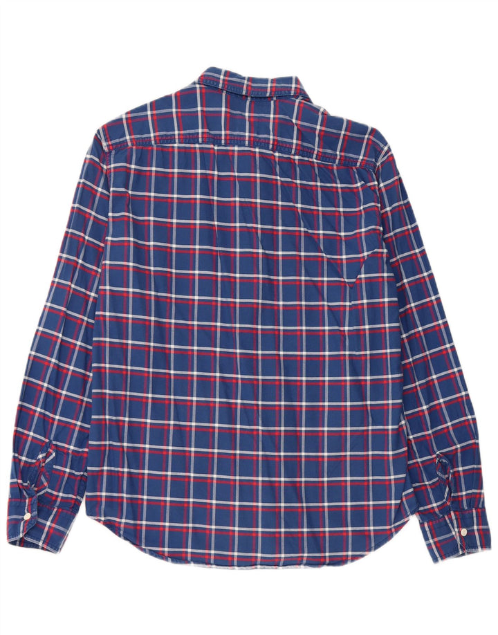 Levi's Chemise Coupe Standard Homme Bleu Moyen Carreaux Coton