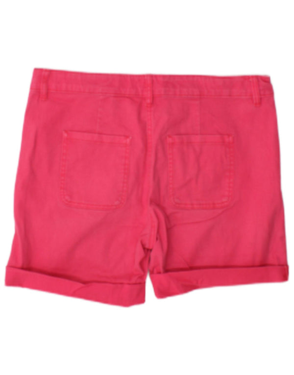 Benetton Short décontracté pour fille 13-14 ans 3XL W30 Rose Coton