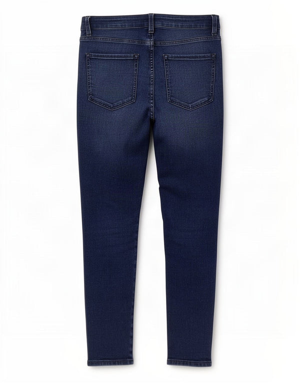 Marks & Spencer Jean skinny The Ivy pour femme UK 14 Large W32 L26 Bleu Coton