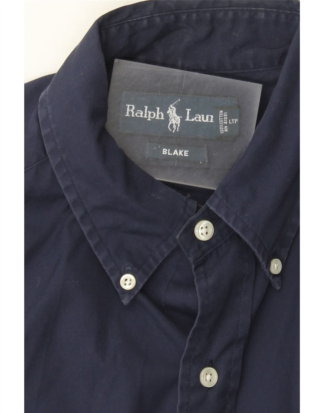 Ralph Lauren Chemise Blake Homme Bleu Marine Moyen Coton