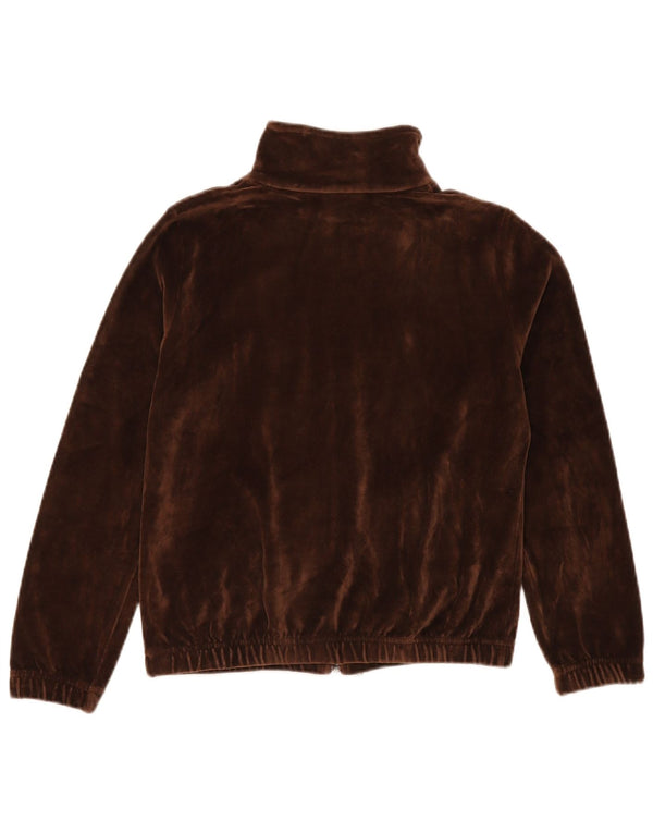 AUSTRALIAN L'ALPINA Veste de survêtement en velours pour femme IT 44 Marron moyen