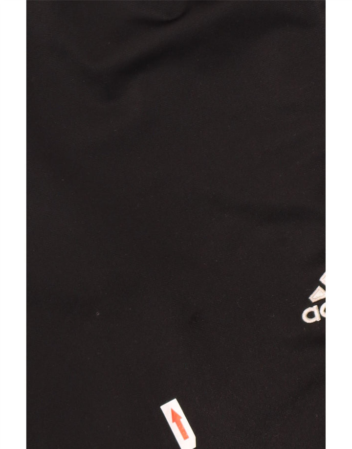 Adidas Pantalon de survêtement pour homme Large Noir à chevrons Polyester