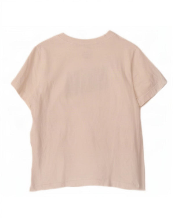 Nike T-Shirt Graphique Fille 10-11 Ans Blanc Moyen