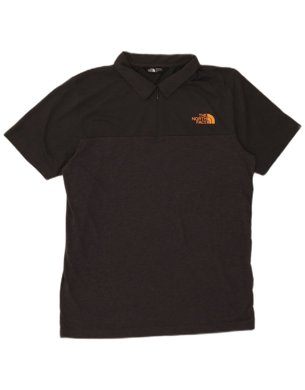 The North Face Polo Homme Petit Gris Polyester