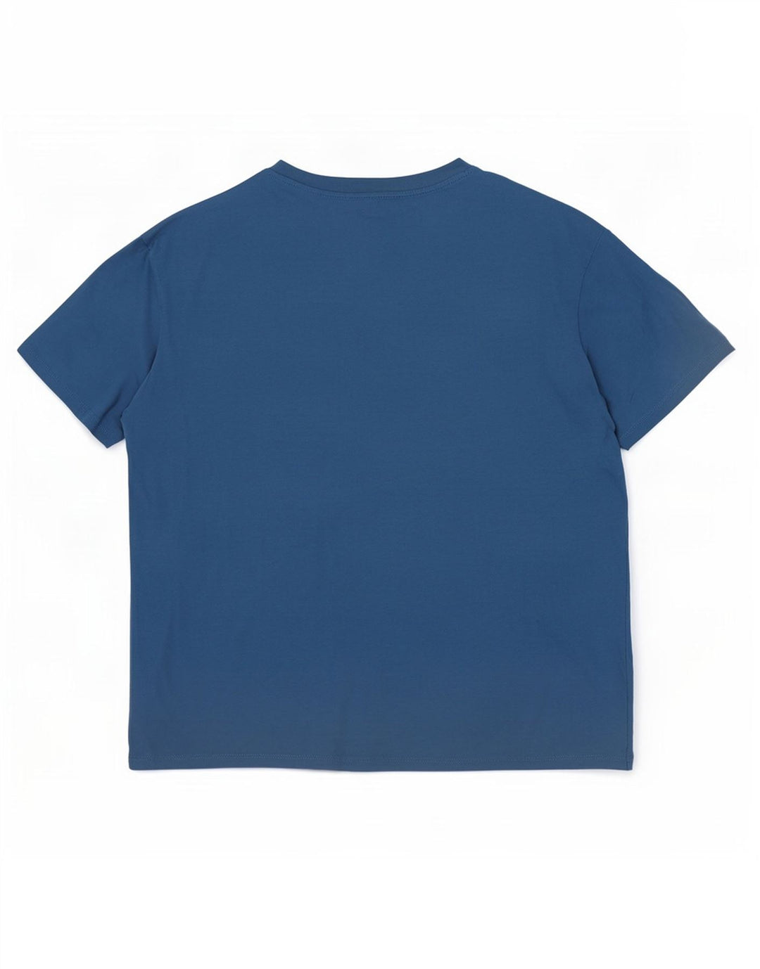 Benetton T-Shirt Femme Top UK 16 Large Bleu