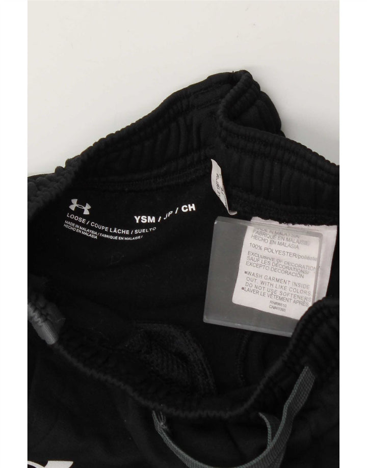 Under Armour Pantalon de survêtement pour garçon 7-8 ans Small Noir Colourblock