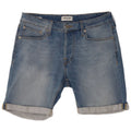 Jack & Jones Short en Jean Homme Medium W32 Bleu Coton