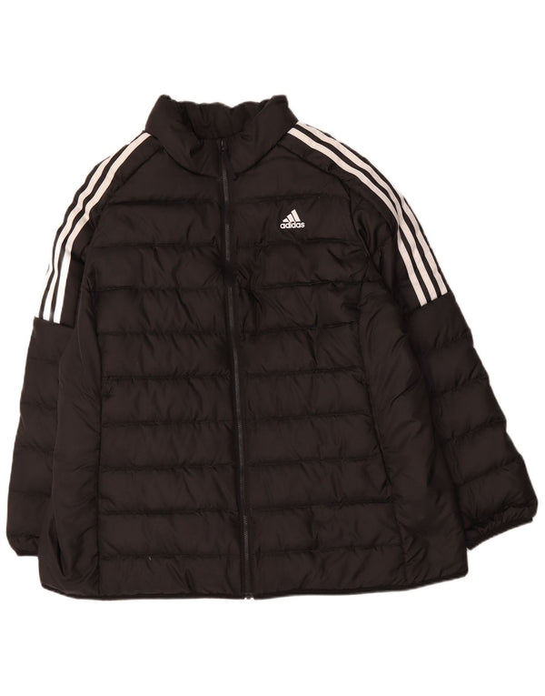 Adidas Veste rembourrée pour femme UK 24/26 2XL Noir Polyester