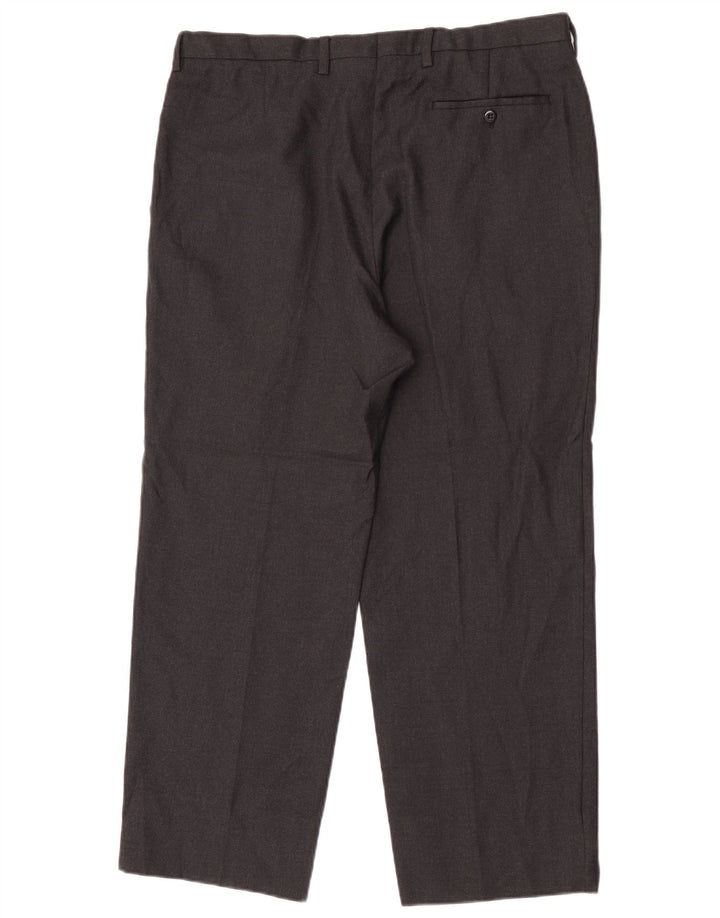 Burberry Pantalon de costume pour homme W36 L28 Gris Laine