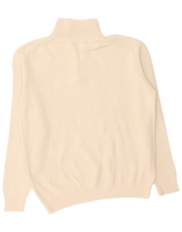 Zara Pull col zippé pour homme XL Blanc