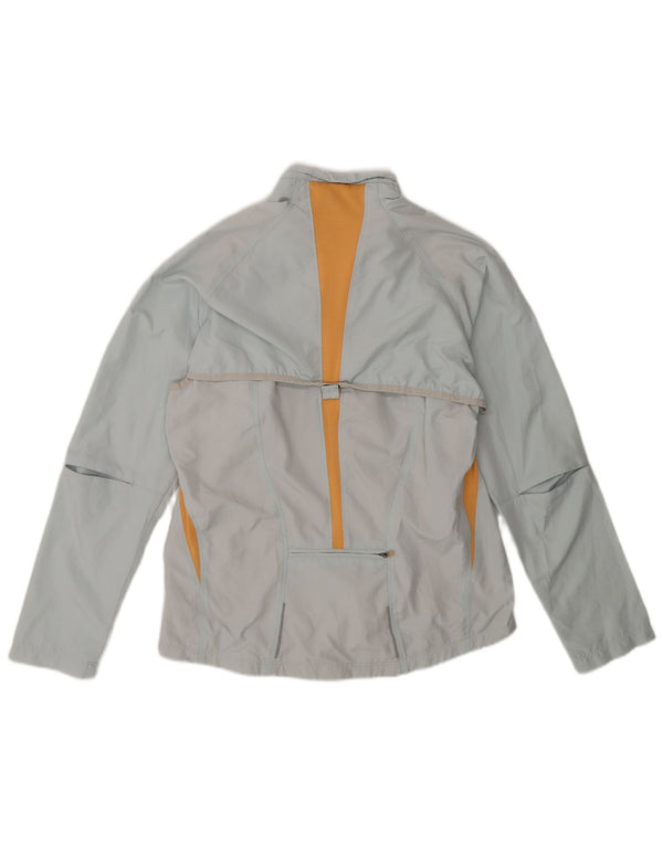 Veste de survêtement Adidas pour femme UK 12 Bleu moyen Polyester
