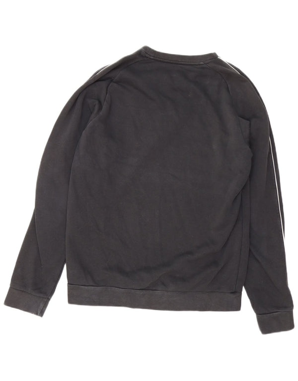 Adidas Sweat-shirt pour homme en coton noir moyen