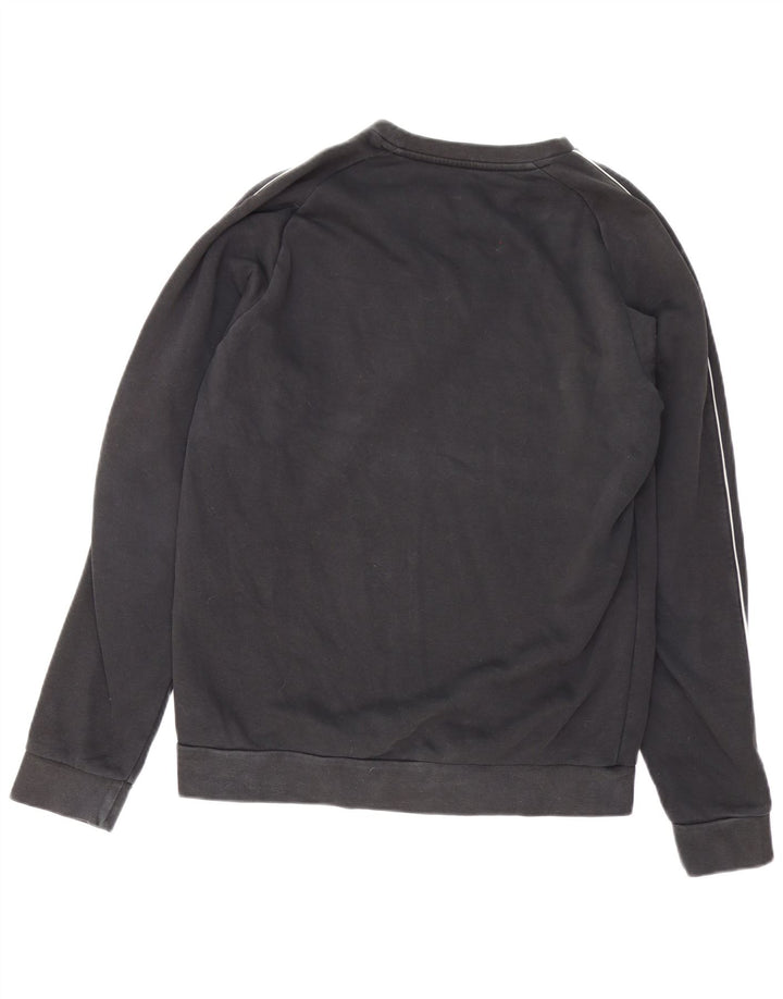 Adidas Sweat-shirt pour homme en coton noir moyen