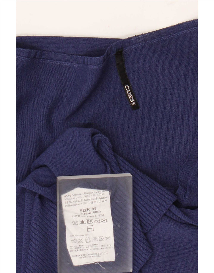 Guess Cardigan pour femme en viscose bleu marine moyen UK 42