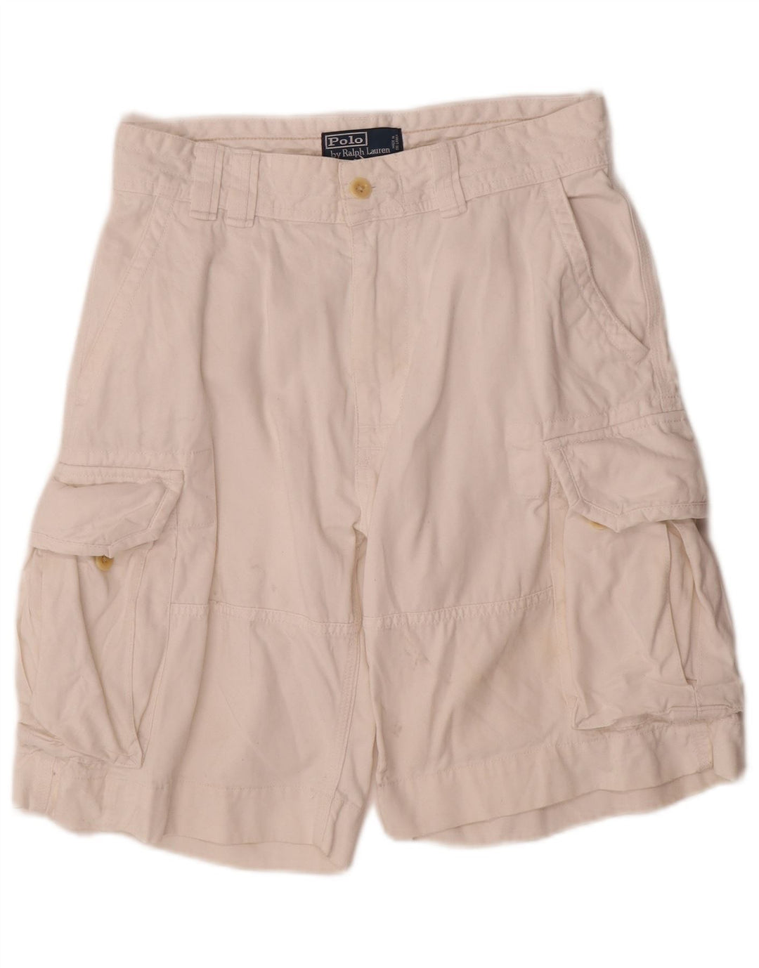 Polo Ralph Lauren Short cargo homme W30 coton blanc moyen