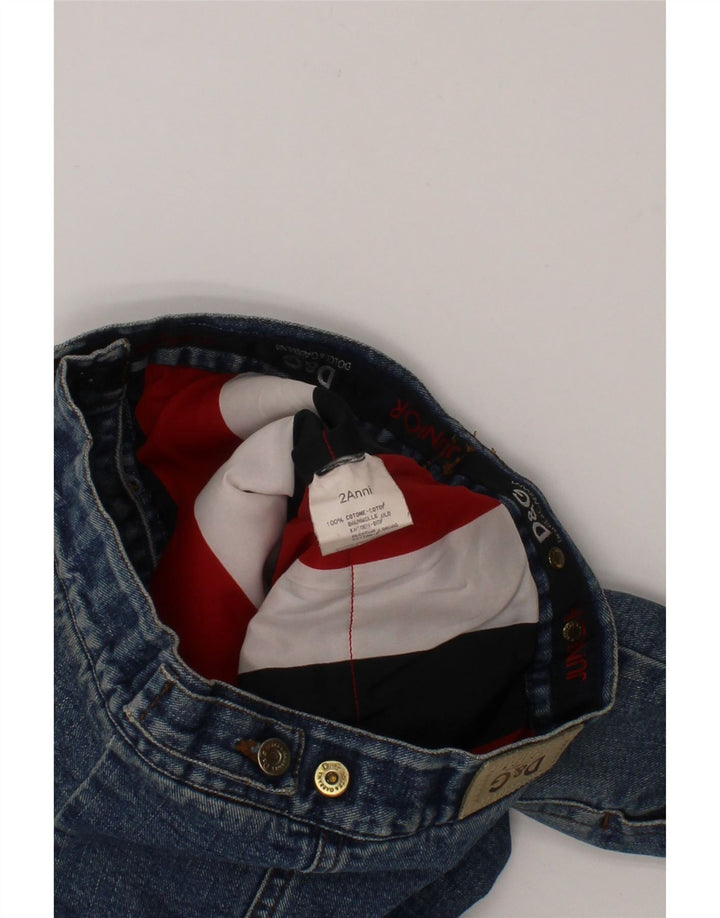 DOLCE & GABBANA Boys Denim Jacket 2-3 Years Navy Blue Cotton Vintage Dolce & Gabbana and Second-Hand Dolce & Gabbana from Messina Hembry 