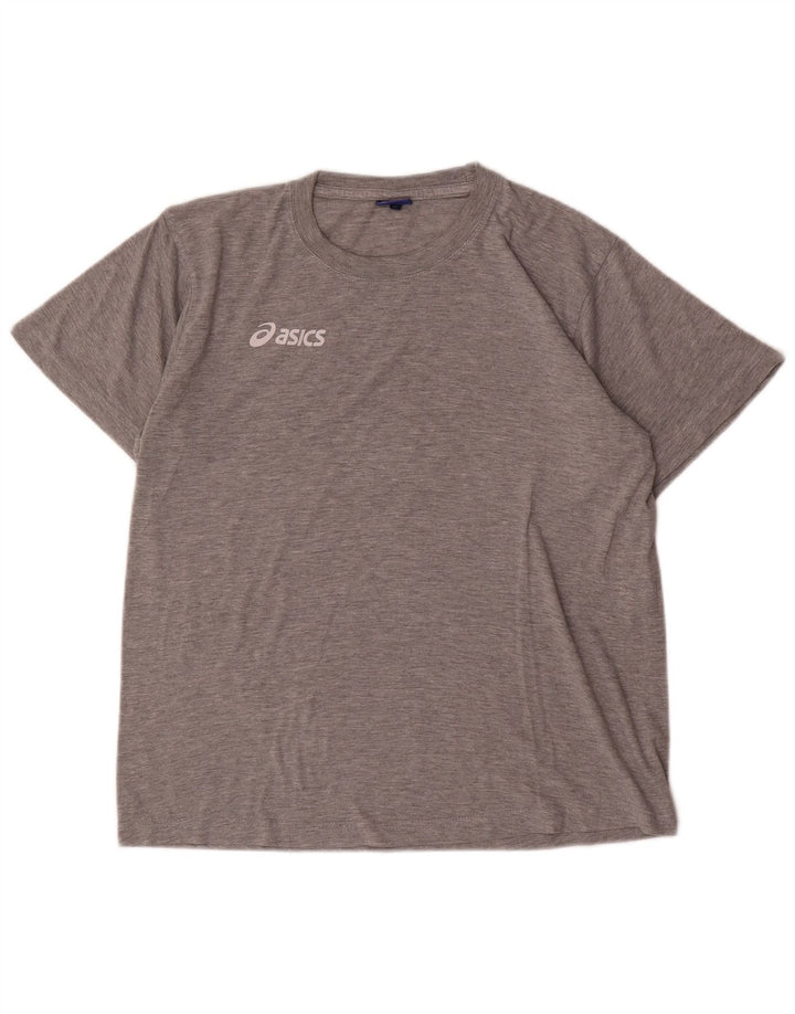 Asics T-Shirt Homme Gris Moyen