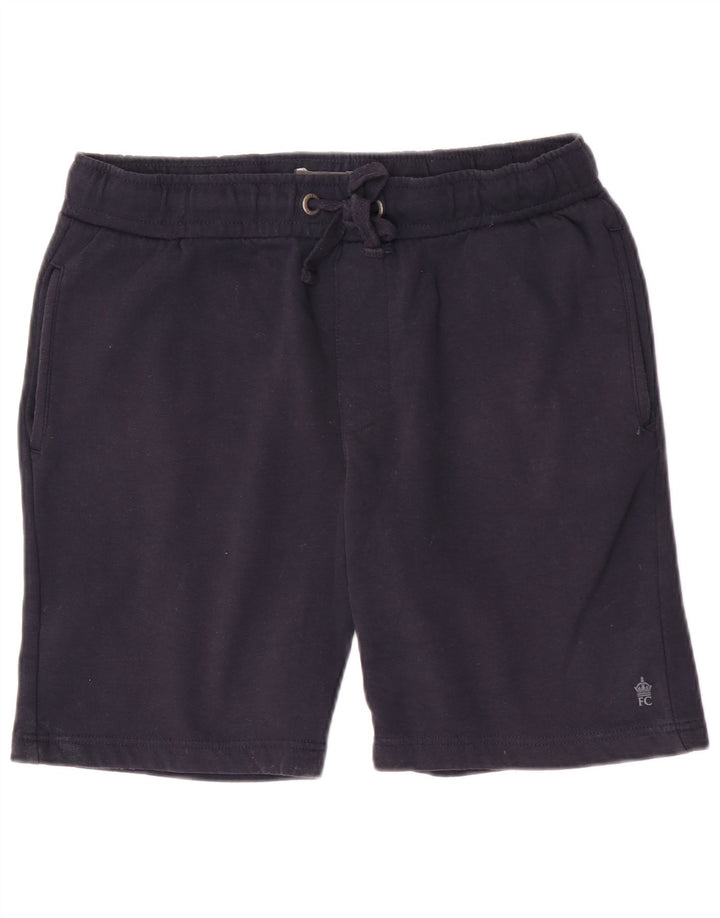French Connection Short de Sport Homme Bleu Marine Large en Coton