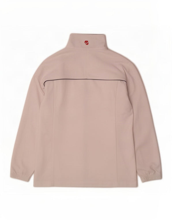 Asics Veste de survêtement pour homme Small Blanc Polyester