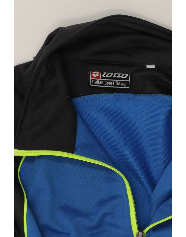 Lotto Veste de Survêtement Homme Bleu Moyen Colourblock