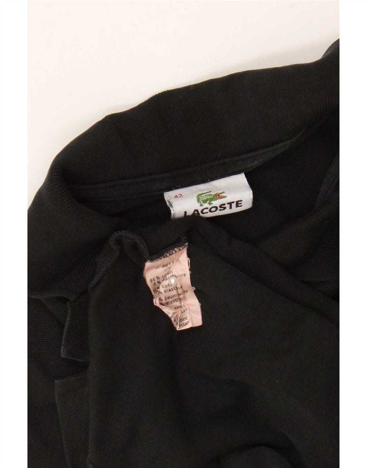 Lacoste Robe Polo Femme Taille 42 Grand Coton Noir