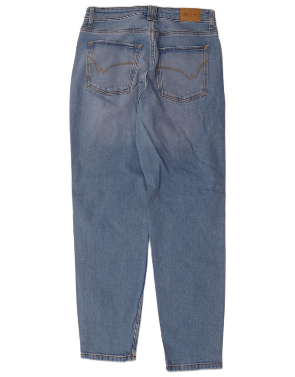 White Stuff Jean Weekend Tapered pour femme UK 10 Small W30 L29 Coton bleu