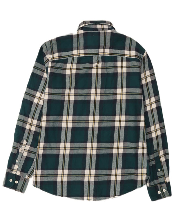 Jack & Jones Chemise en flanelle XS vert à carreaux en coton