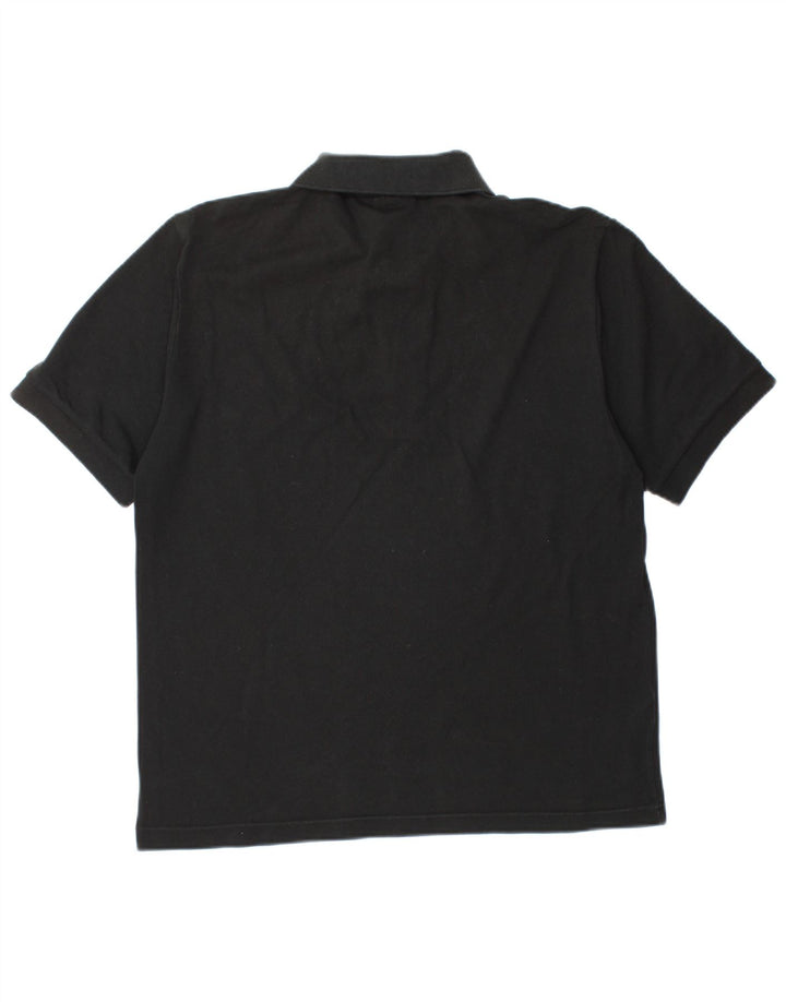 LACOSTE Polo Homme Taille 5 Grand Coton Noir