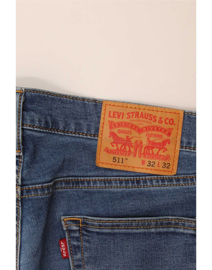 Levi's Jean Slim 511 Homme Bleu W32 L29 Coton