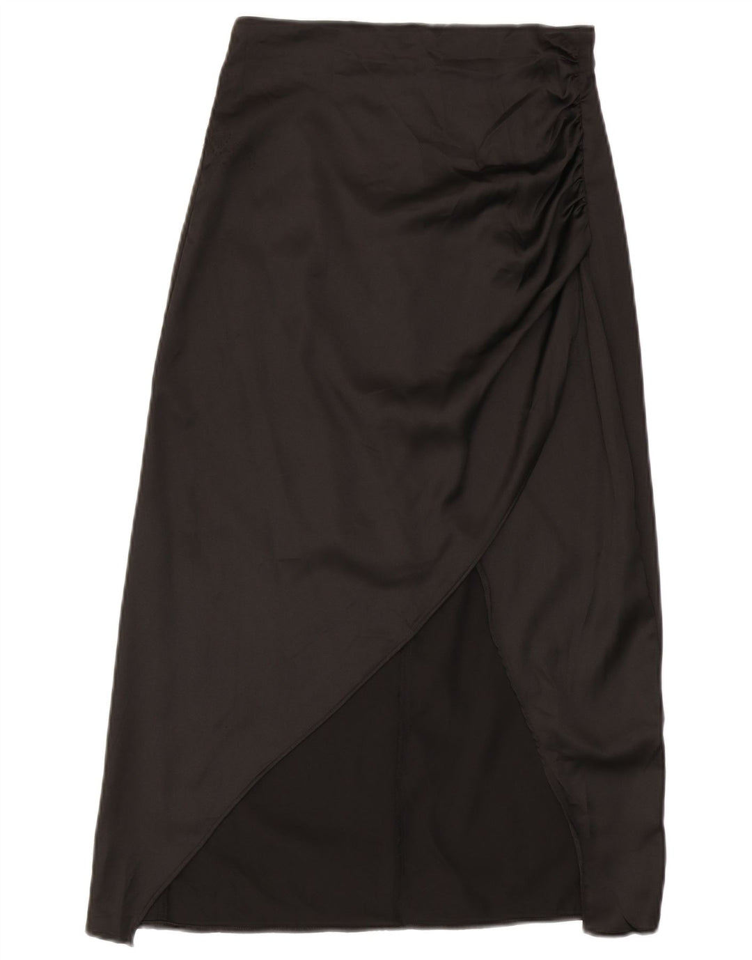 Zara Femme Jupe Midi Petit W26 Noir
