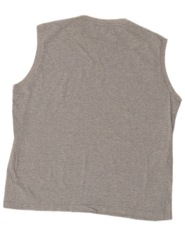 Champion Débardeur Femme UK 20 2XL Gris Moucheté Coton