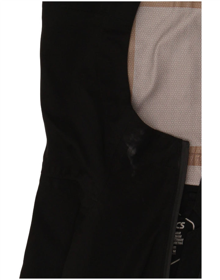 Asics Veste de survêtement à capuche pour femme UK 14 Medium Noir Polyester