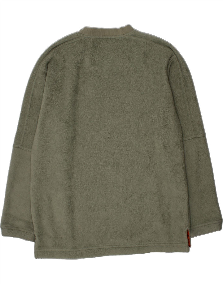 FILA Boys Graphic Fleece Jumper 12-13 Years Green Vintage Fila and Second-Hand Fila from Messina Hembry 