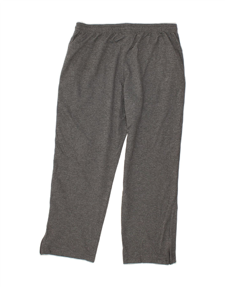 CHAMPION Mens Tracksuit Trousers Large  Grey Flecked Polyester Vintage Champion and Second-Hand Champion from Messina Hembry 