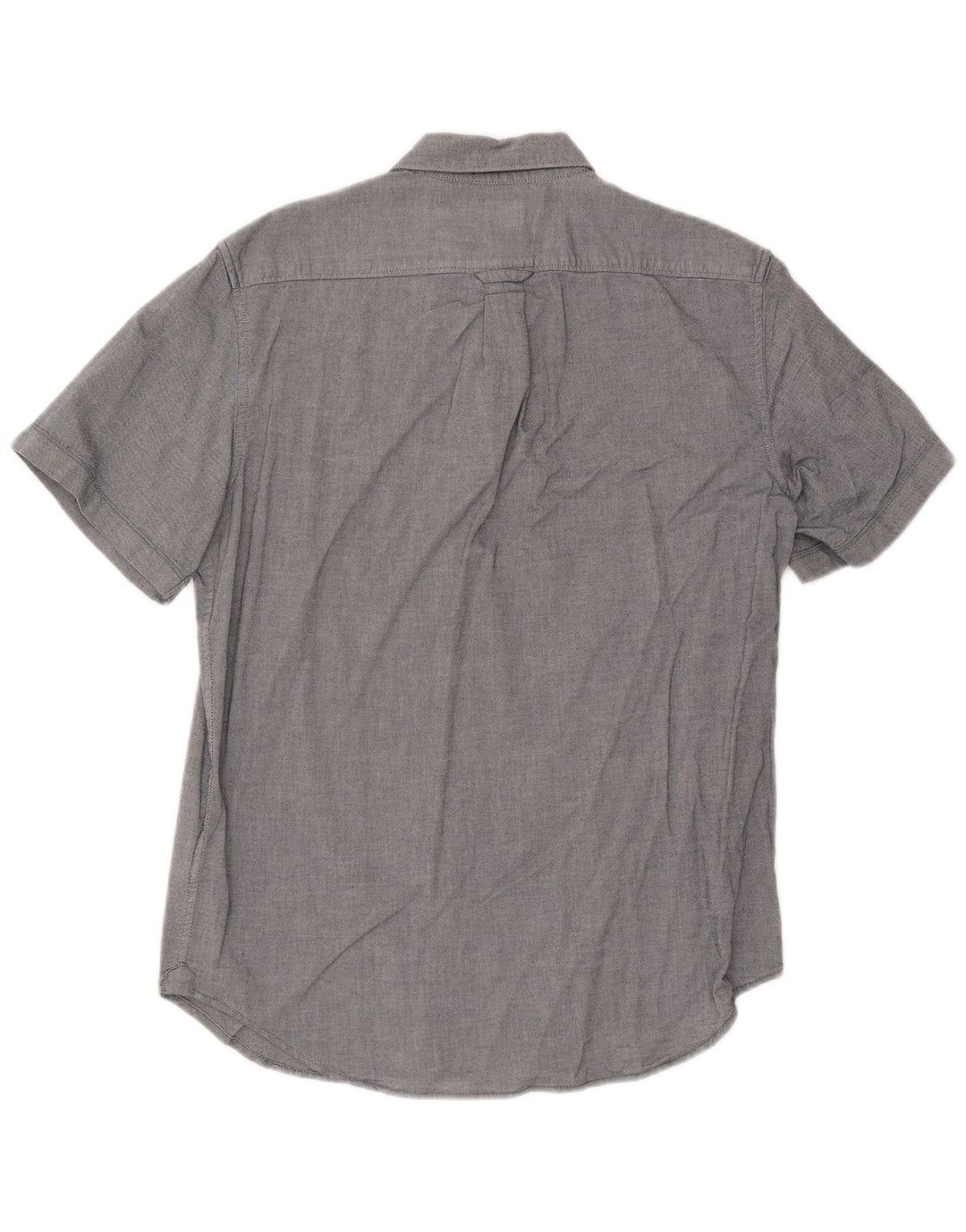Timberland Chemise à Manches Courtes Regular Fit Homme Gris Moyen Coton