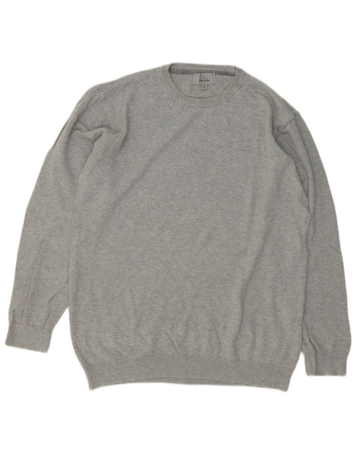 Marks & Spencer Pull col rond pour homme XL en coton gris