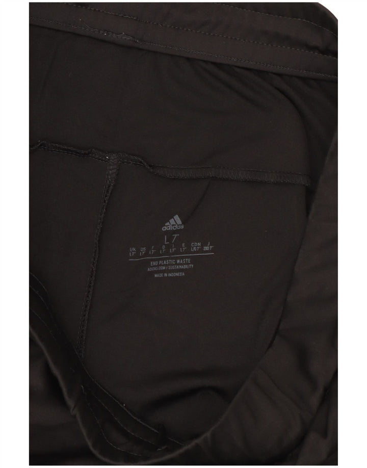 Adidas Short de sport pour homme Large Noir Polyester