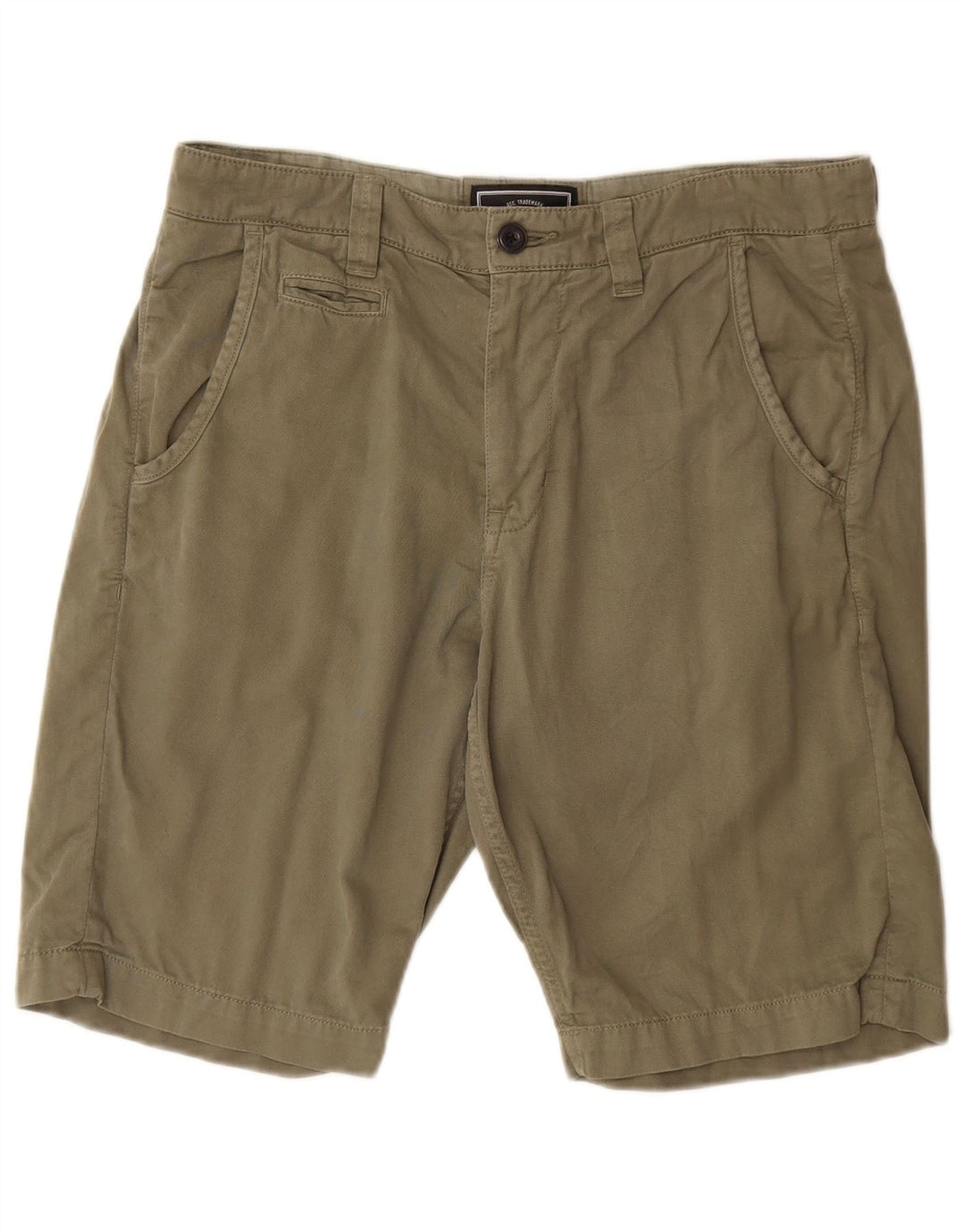SALTROCK Short Chino Homme Moyen W32 Kaki Coton