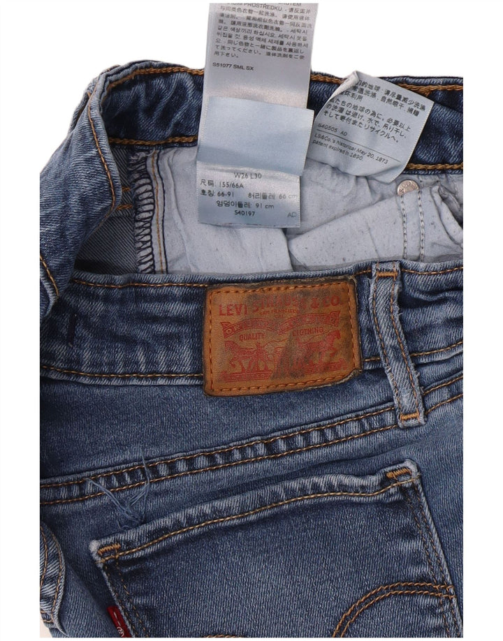 LEVI'S Jean Skinny 711 Femme W26 L30 Lyocell Bleu
