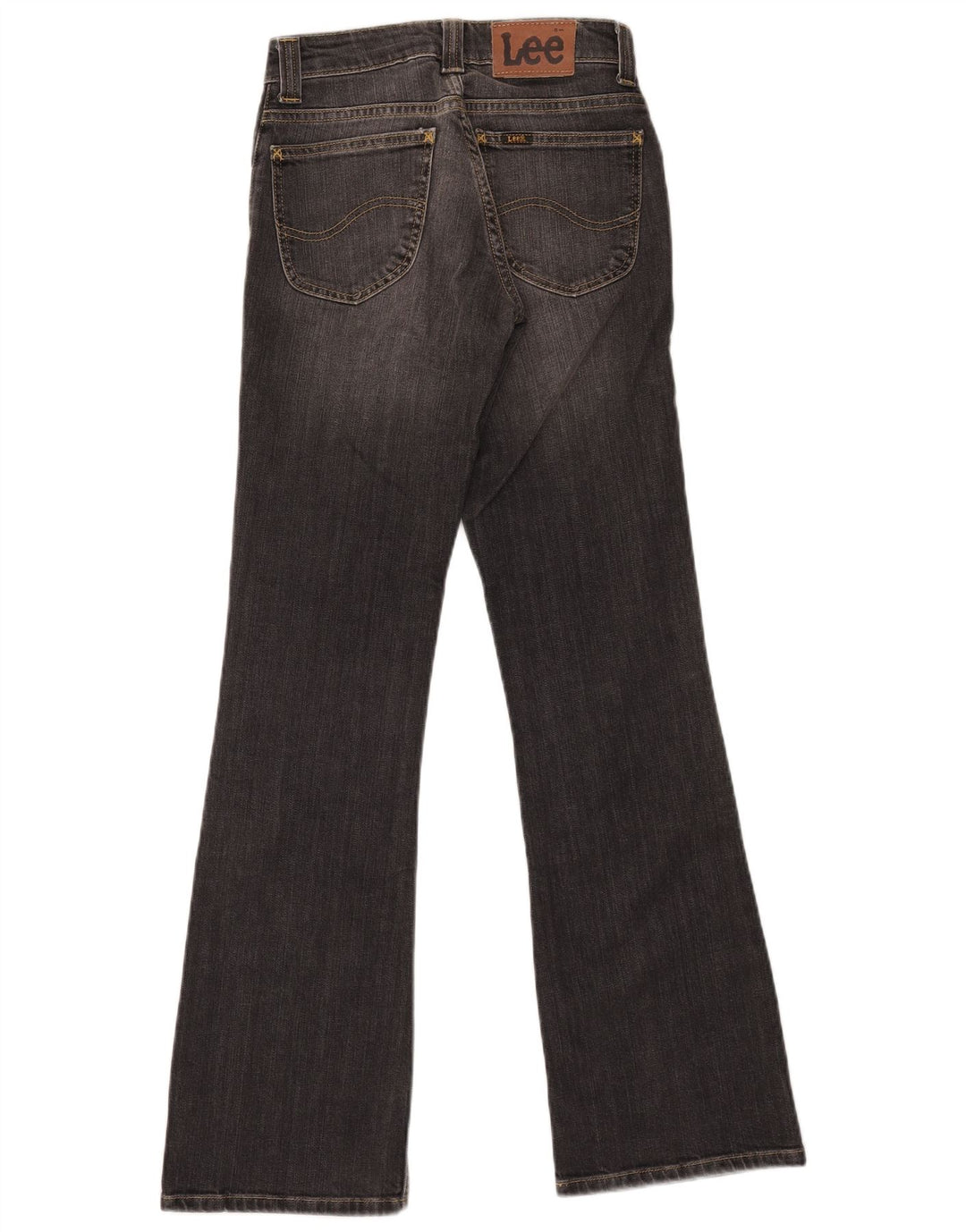 Lee Femme Desoto Bootcut Jean W27 L33 Gris Coton
