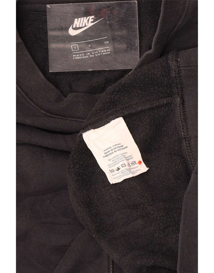 Nike Sweat-shirt pour homme en coton noir Taille S