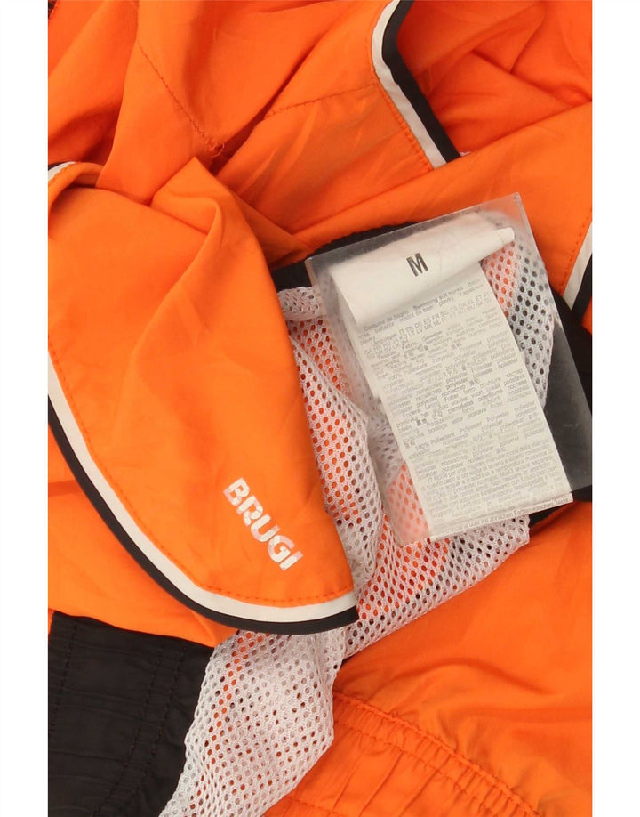 Brugi Short de Bain Homme Orange Moyen Polyester