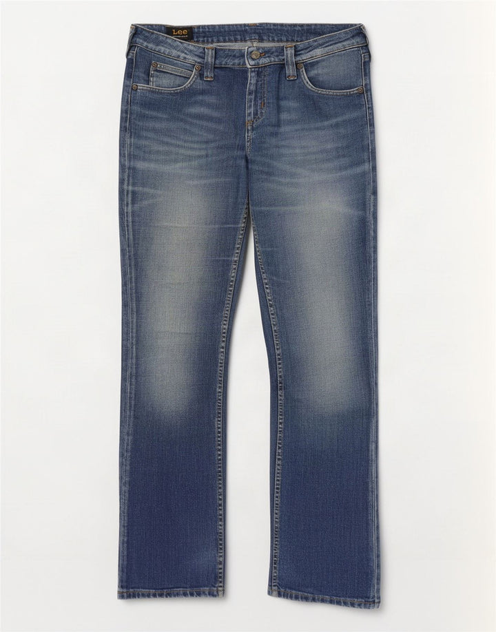 Lee Jean Bootcut Jinx Femme W33 L33 Bleu Coton
