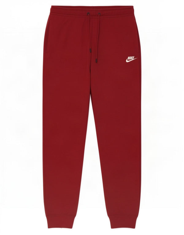 Nike Pantalon de survêtement pour homme en coton bordeaux Taille S