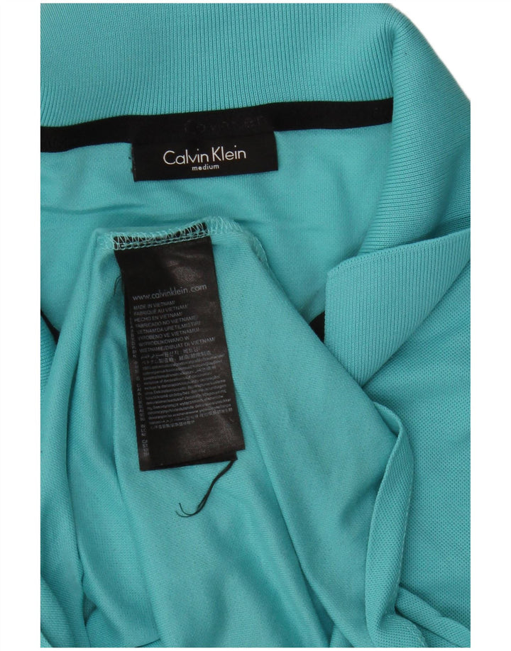 Calvin Klein Polo Homme Bleu Moyen Coton