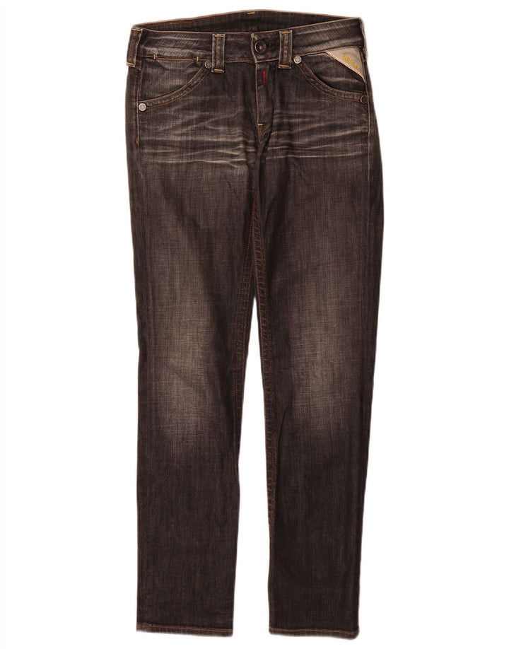 Replay Jean Slim Femme W26 L30 Gris Coton