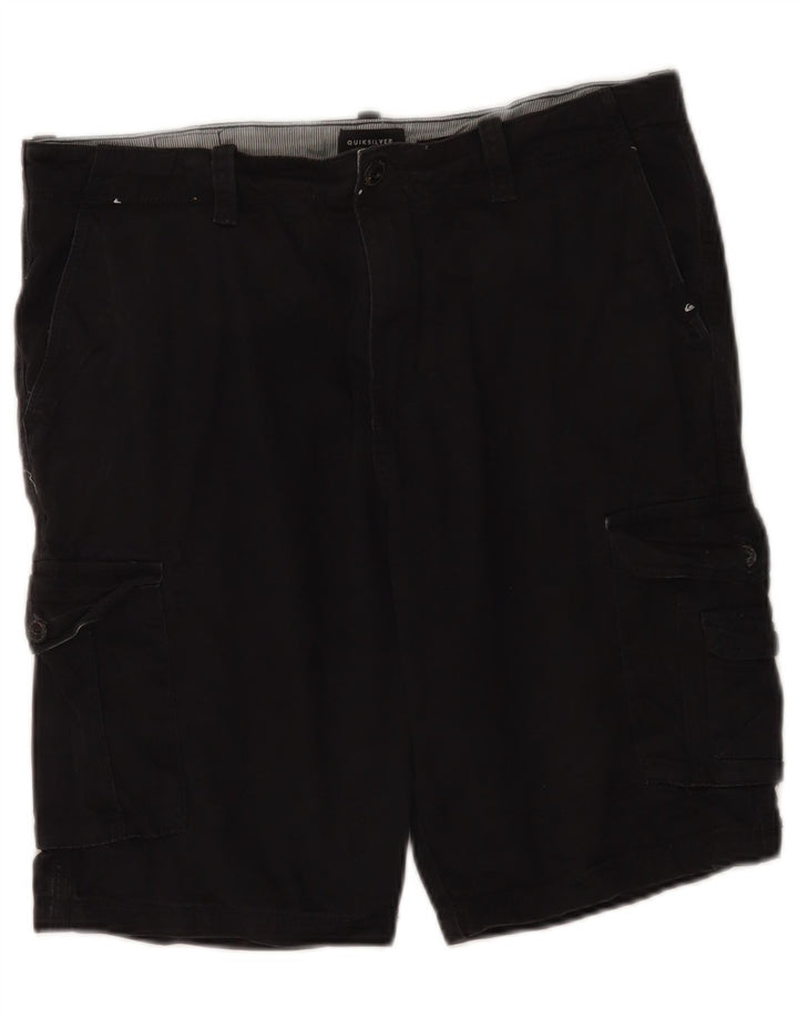 Quiksilver Short Cargo Homme W32 Large Noir Coton