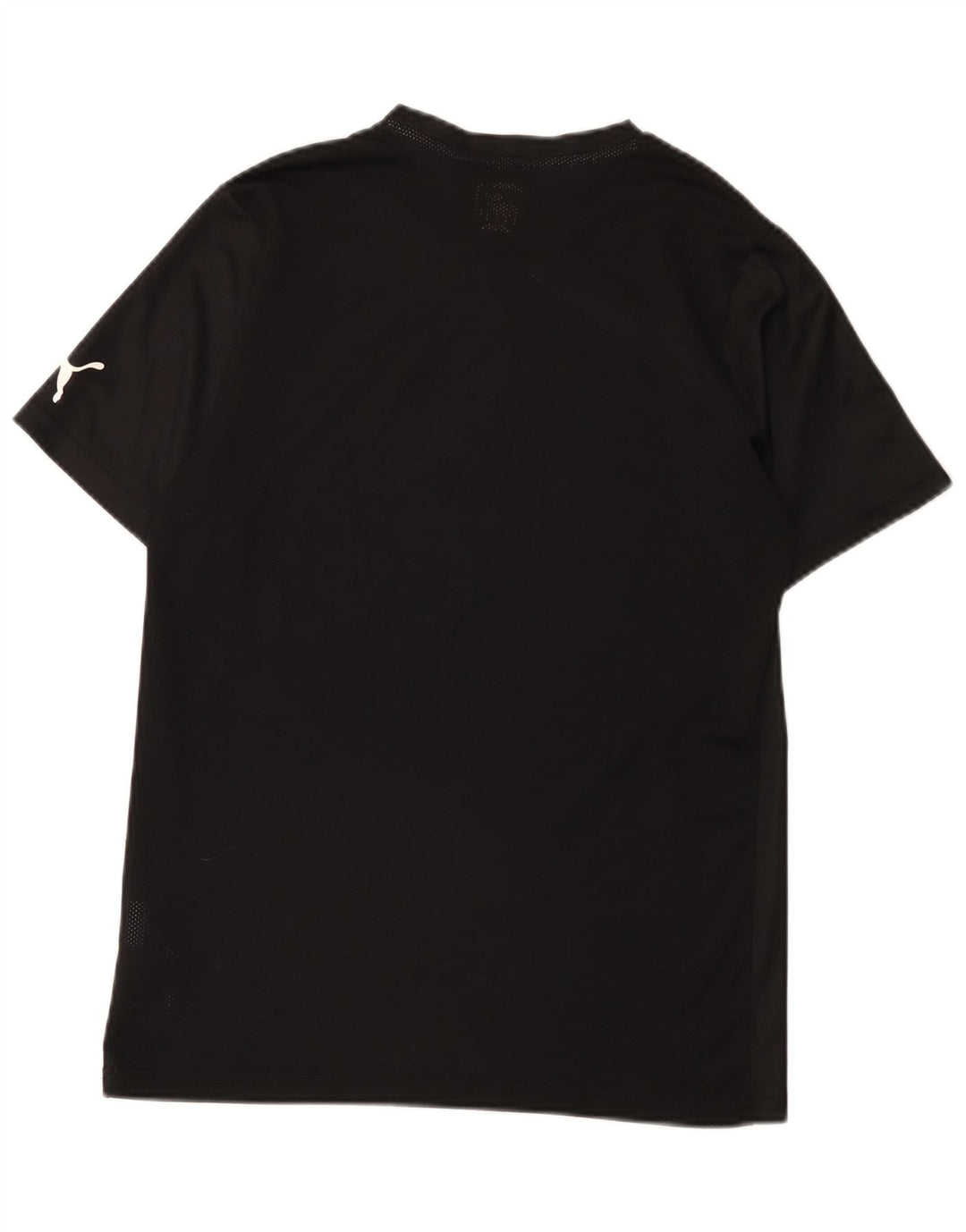 Puma T-Shirt Homme Noir Moyen Polyester Colorblock