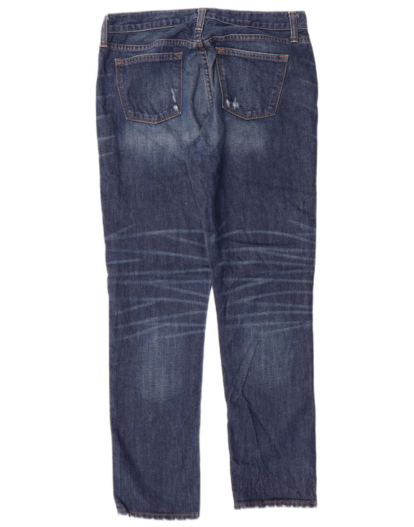 J. Crew Jean Boyfriend vieilli pour femme W26 L28 en coton bleu
